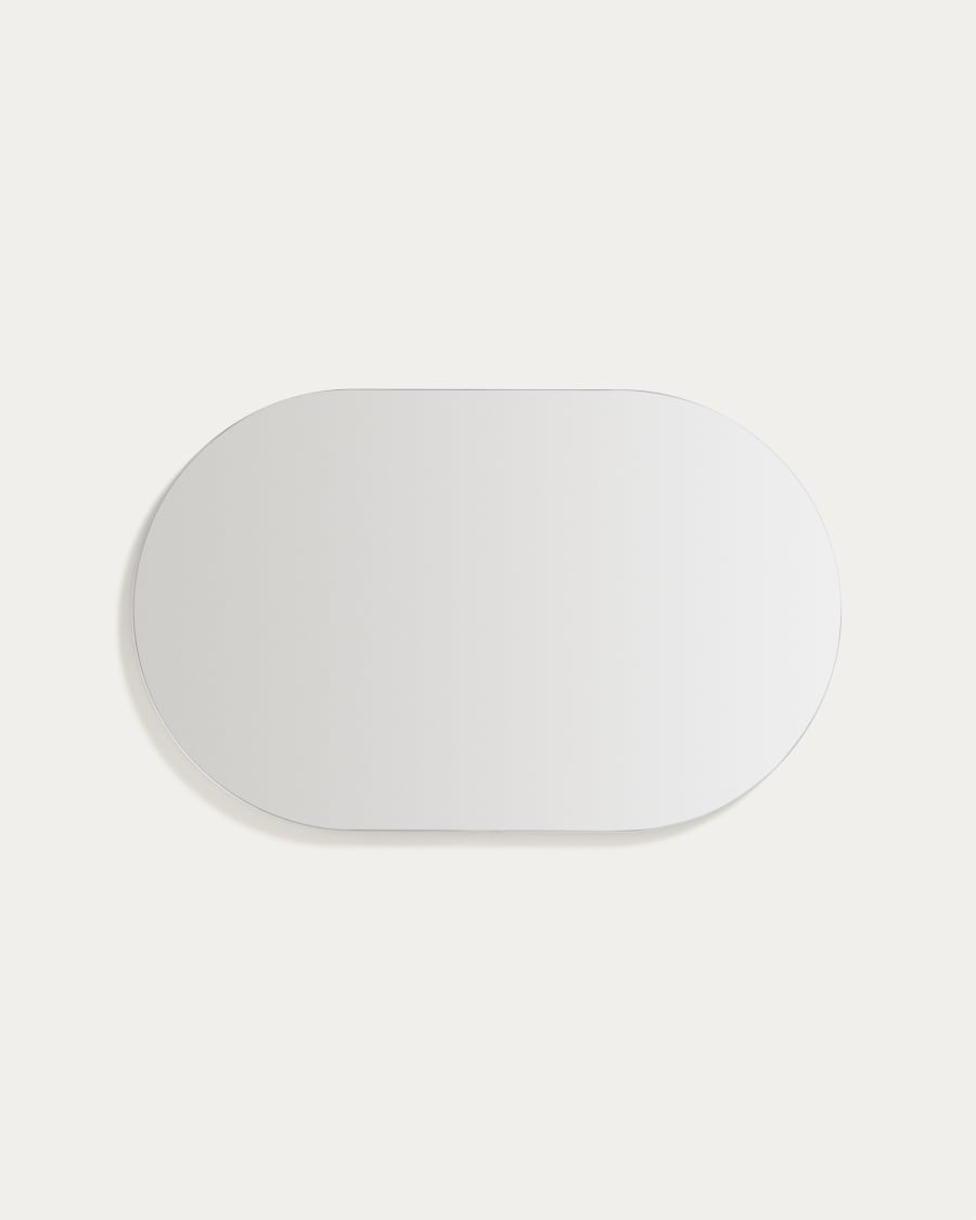Donia oval bathroom mirror 80 x 50cm