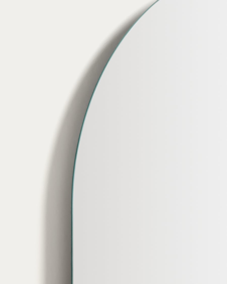 Donia oval bathroom mirror 80 x 50cm