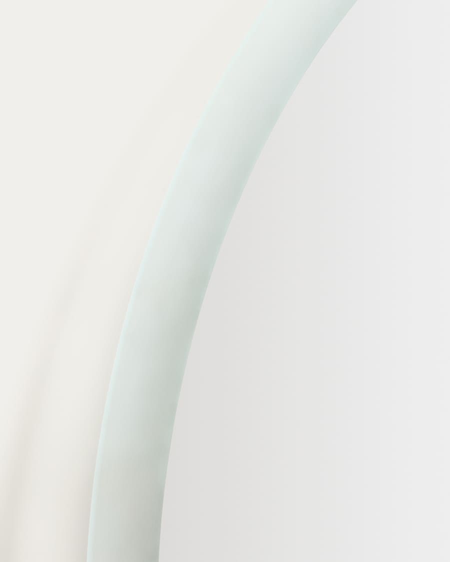 Mervi round bathroom mirror with LED light and anti-fog Ø 60cm