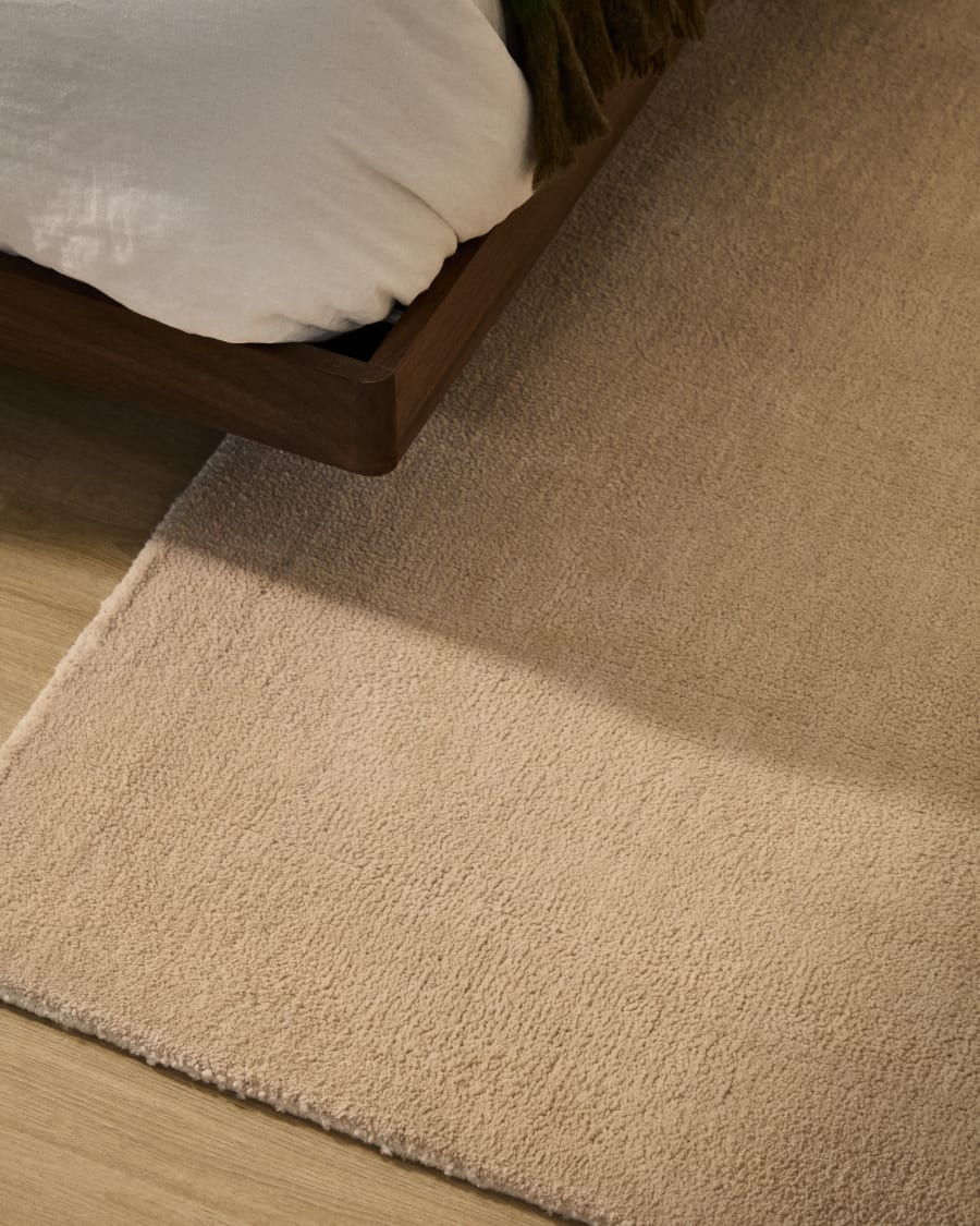 Empuries beige runner rug 80 x 200cm