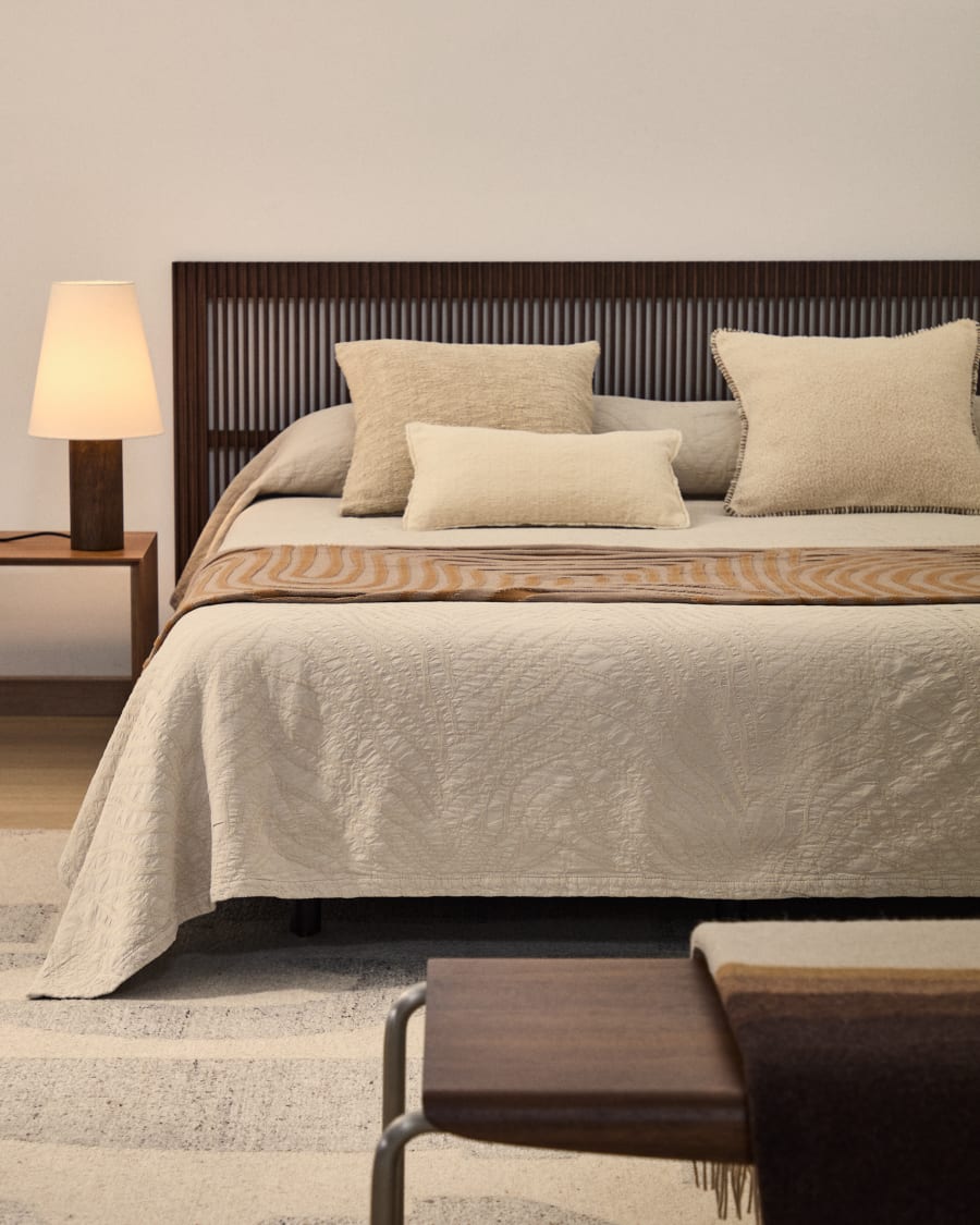 Raylo bedspread in 100% cotton with striped structure for 90/135 cm bed