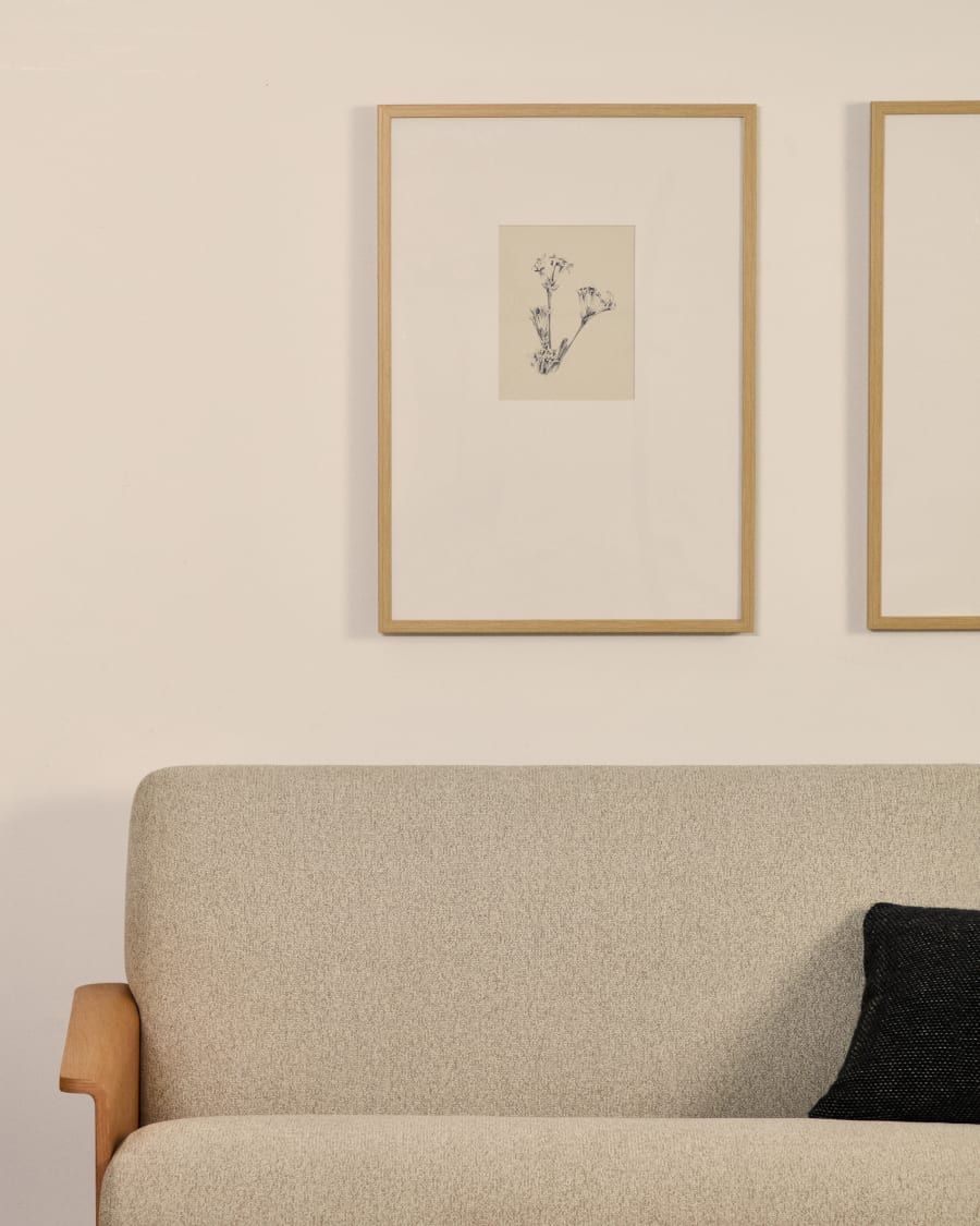 Lirena picture with botanical illustration 50 x 70cm