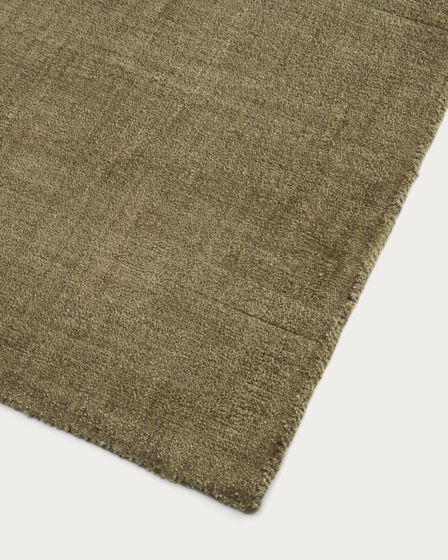 Empuries green runner rug 80 x 200cm