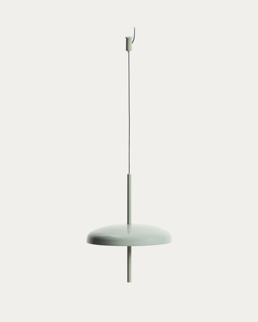 Plafonnier portable Porte en aluminium vert clair Ø 16 cm