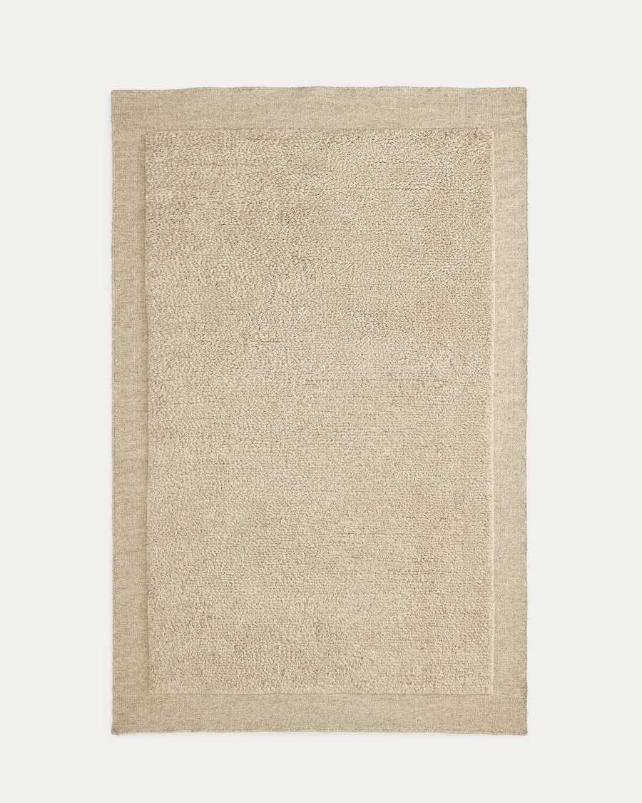 Wollteppich Marely, beige, 300 x 200 cm