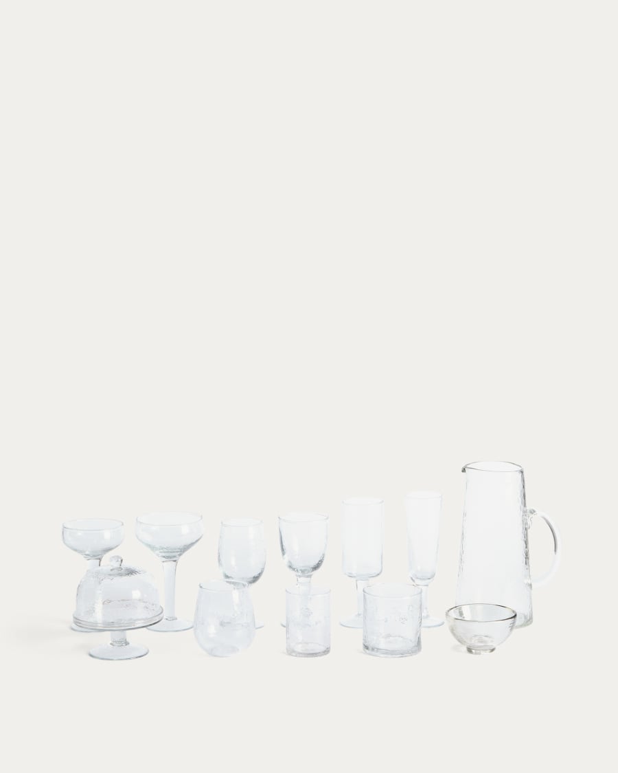Obila transparant glas van gerecycled materiaal