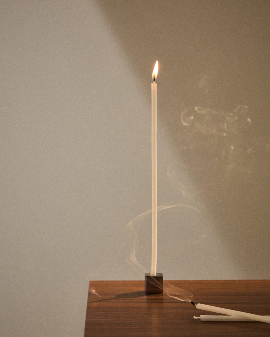 Set Solvin di 20 candele beige