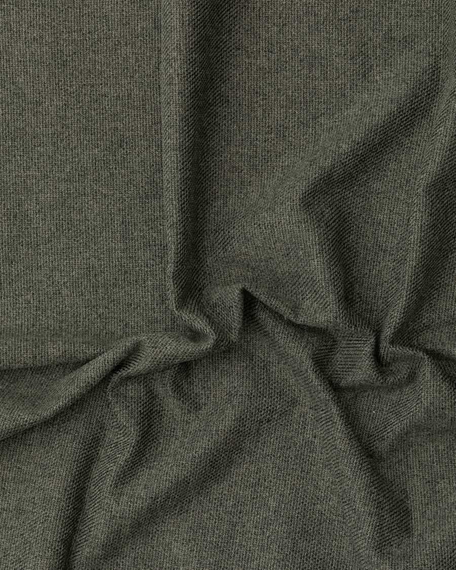 Karin dark green 3-seater sofa with solid beech wood legs 228cm