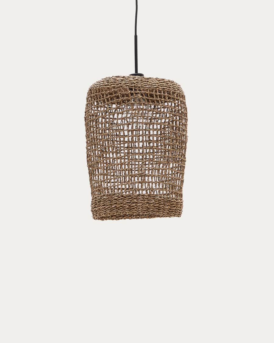 Paralume per lampada da soffitto Laiar in rattan con finitura naturale Ø 27 cm