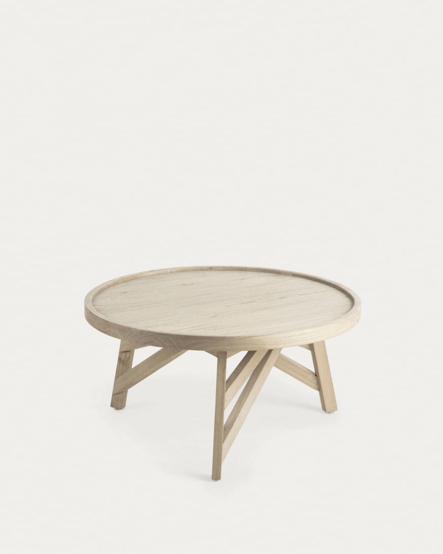 Round grey hot sale wash coffee table