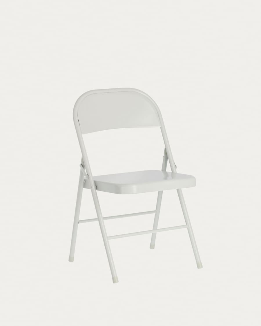 Grey metal sales folding chairs