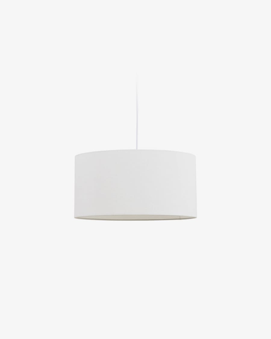 White ceiling shop shade