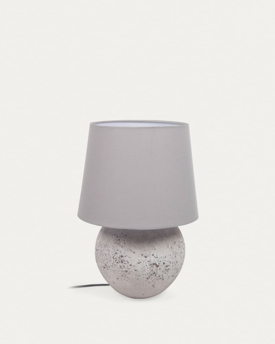 Grey table deals lamp