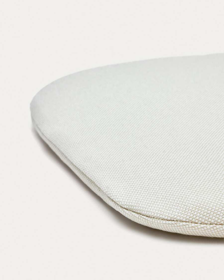 Joncols chair cushion in beige, 43 x 41 cm