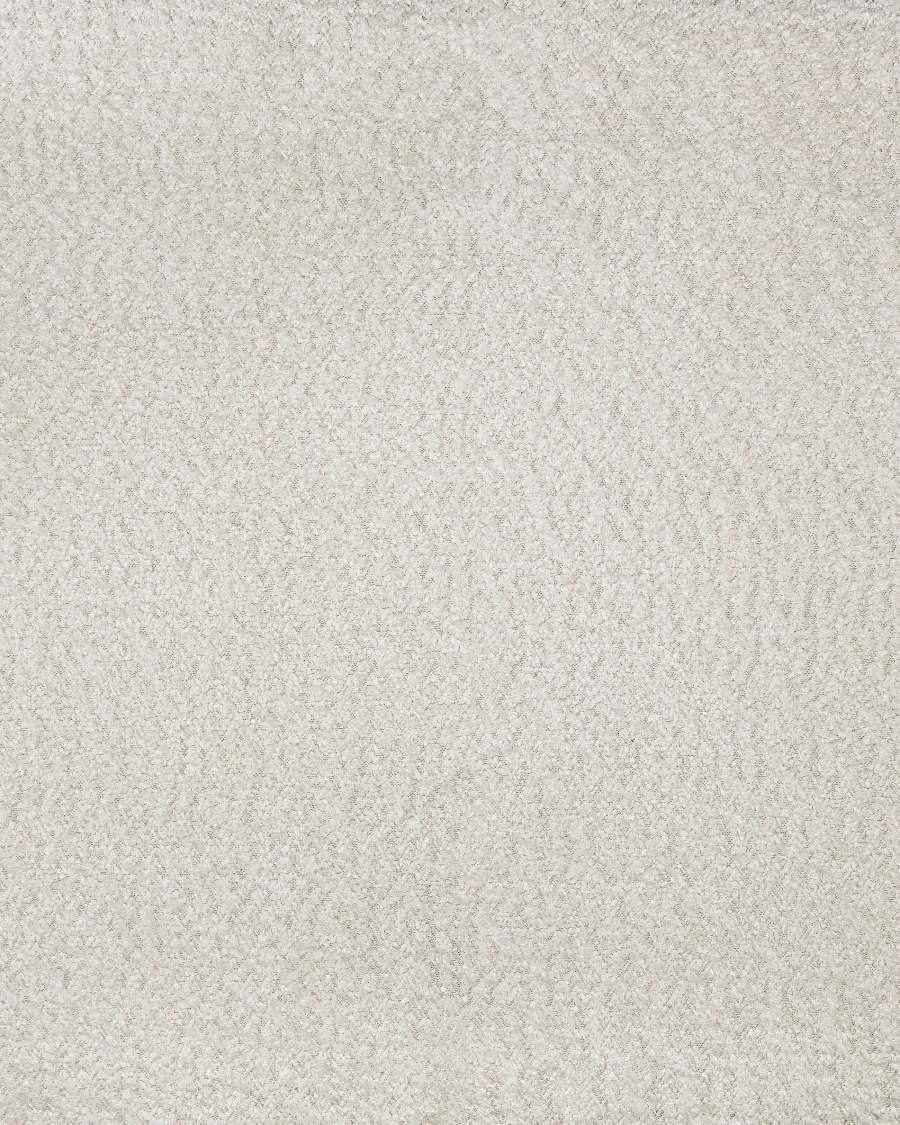 Blok fire-retardant white bouclé 2-seater sofa with right chaise longue 240cm FSC Mix Credit