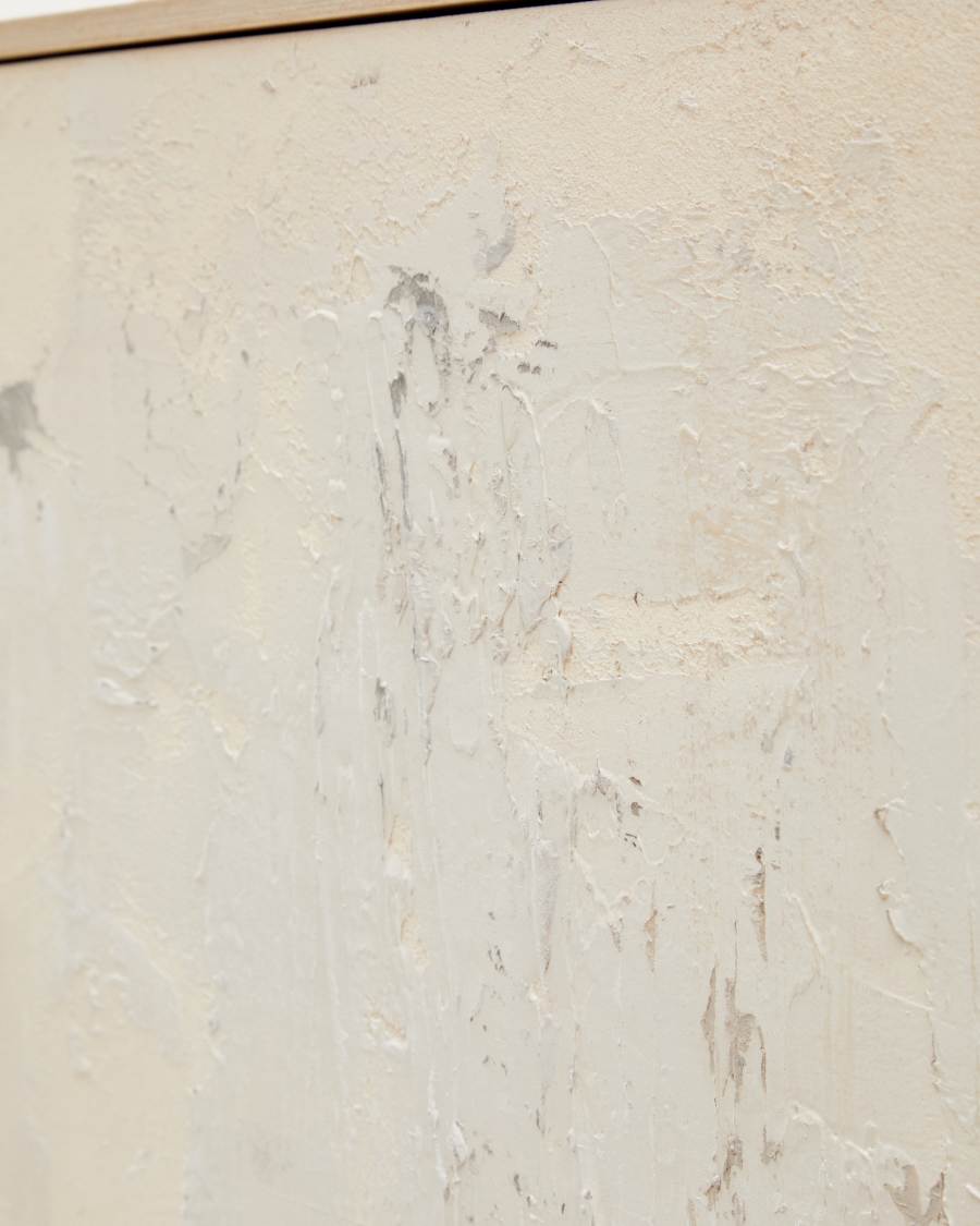 Silpa abstract painting in light beige 200 x 120 cm