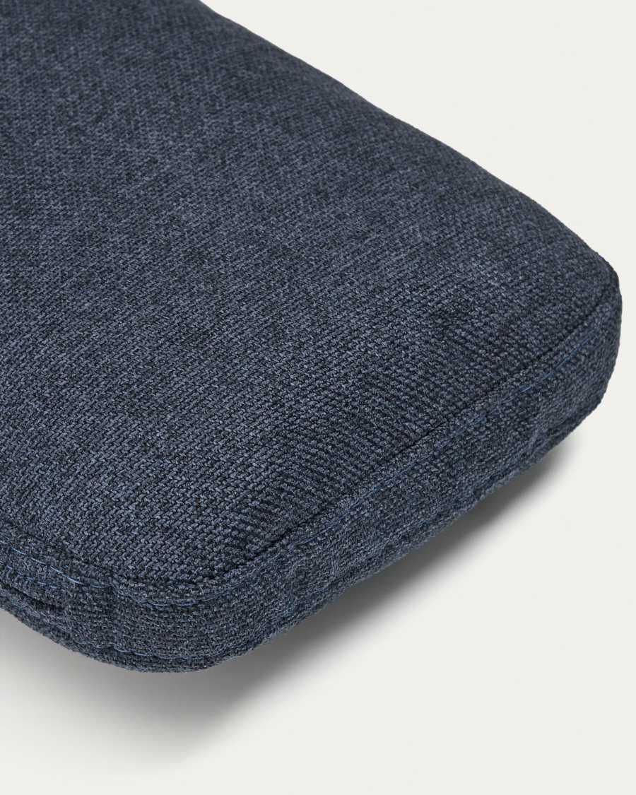 Neom cushion in blue, 24 x 72 cm