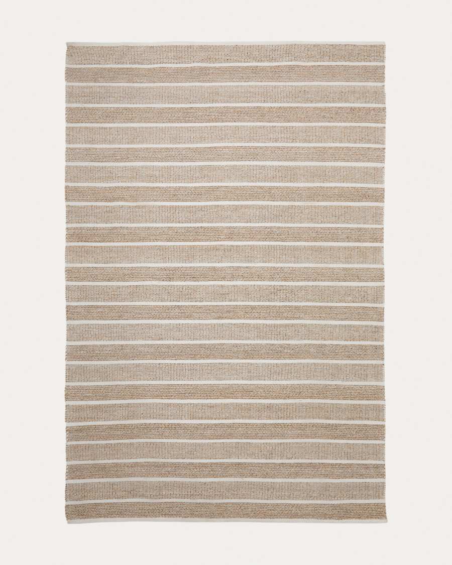Desni beige rug 100% PET 200 x 300 cm