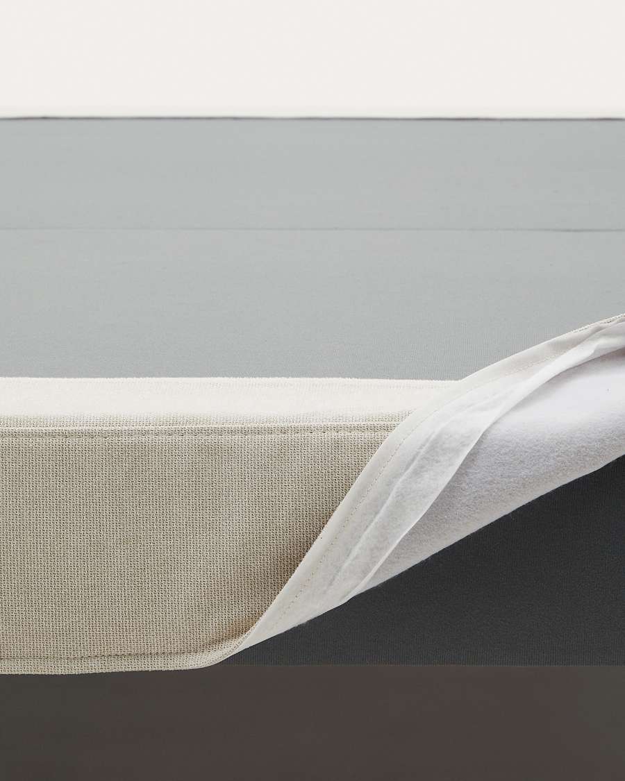 Cover for the Ofelia bed in ecru for a 180 x 200 cm mattress