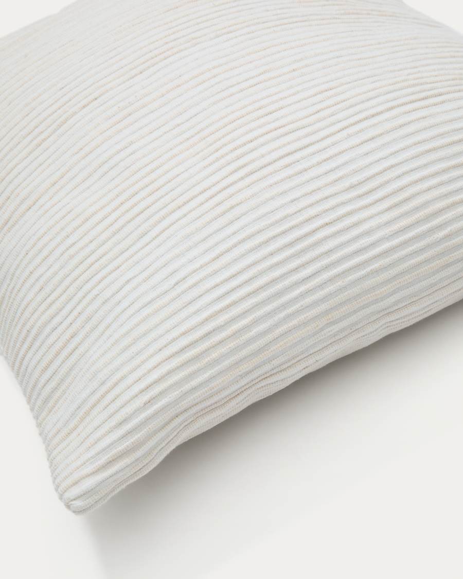 Minec beige, 100% cotton cushion cover, 45 x 45 cm