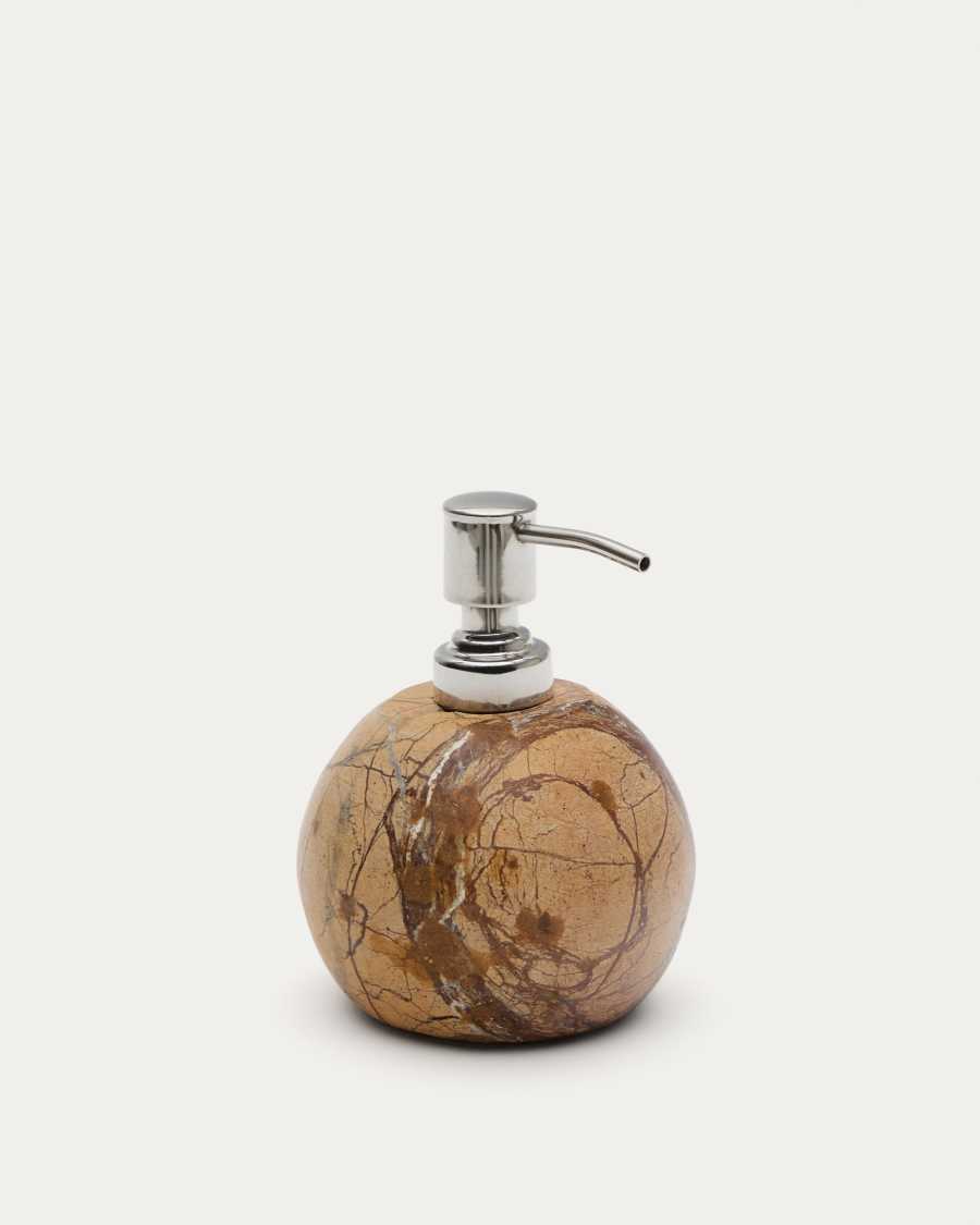 Spalsh beige marble soap dispenser