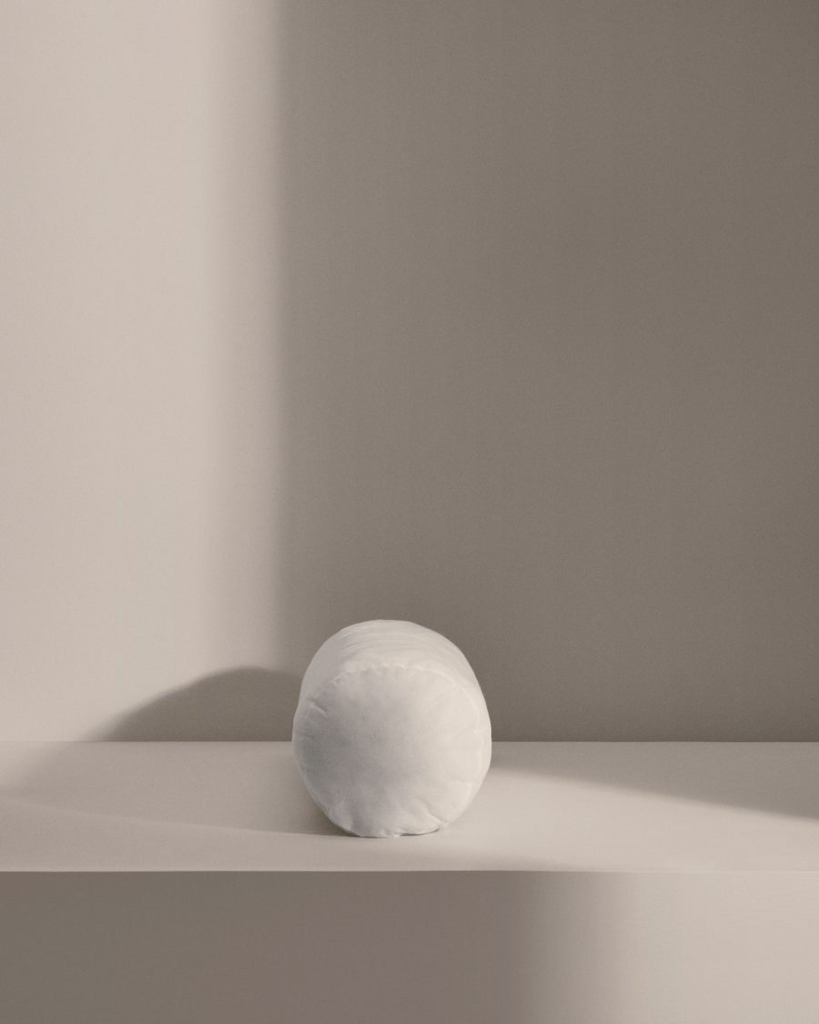 Fluff cylindrical cushion filling, made in Spain