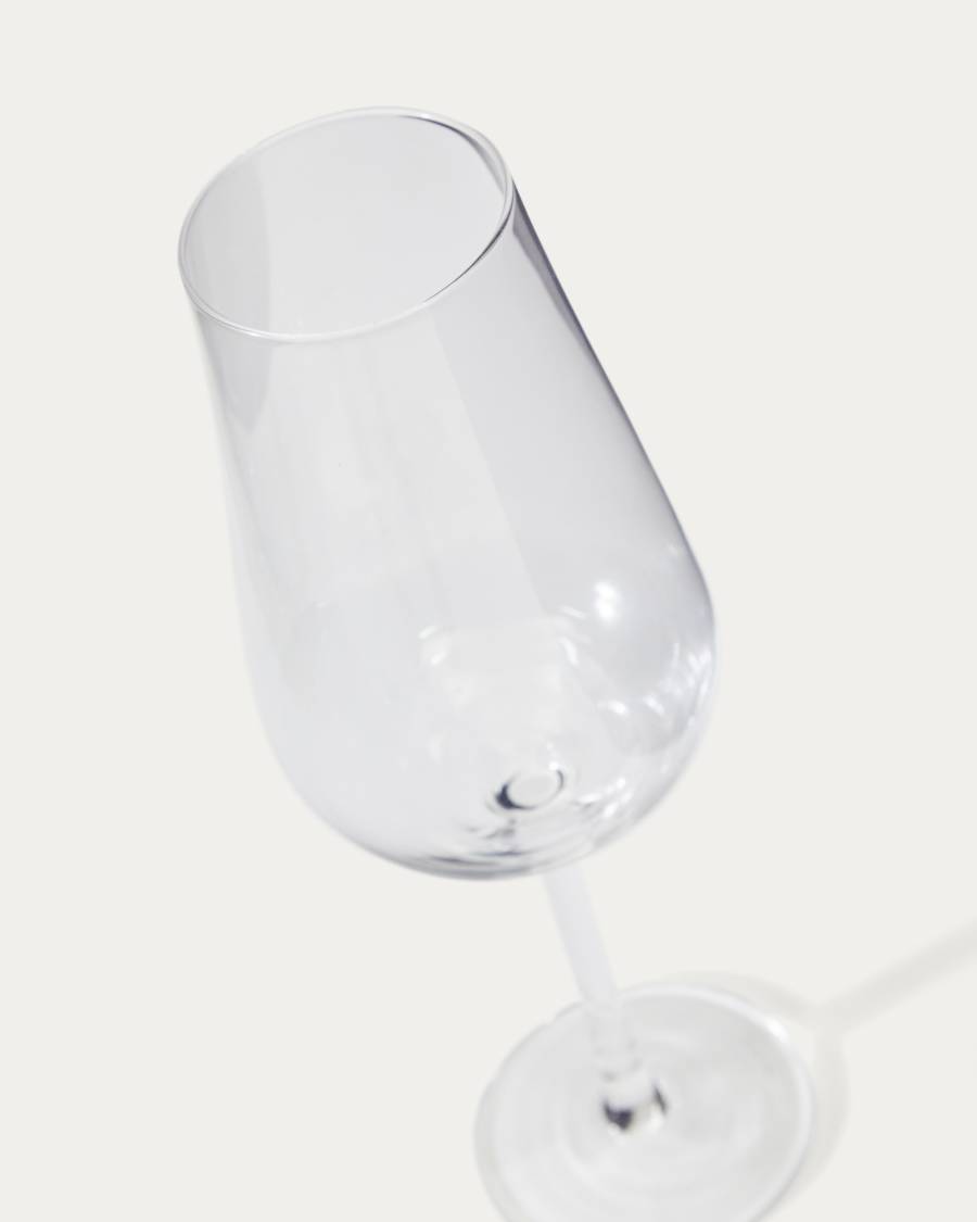 Altira champagne flute in transparent glass, 26 cl
