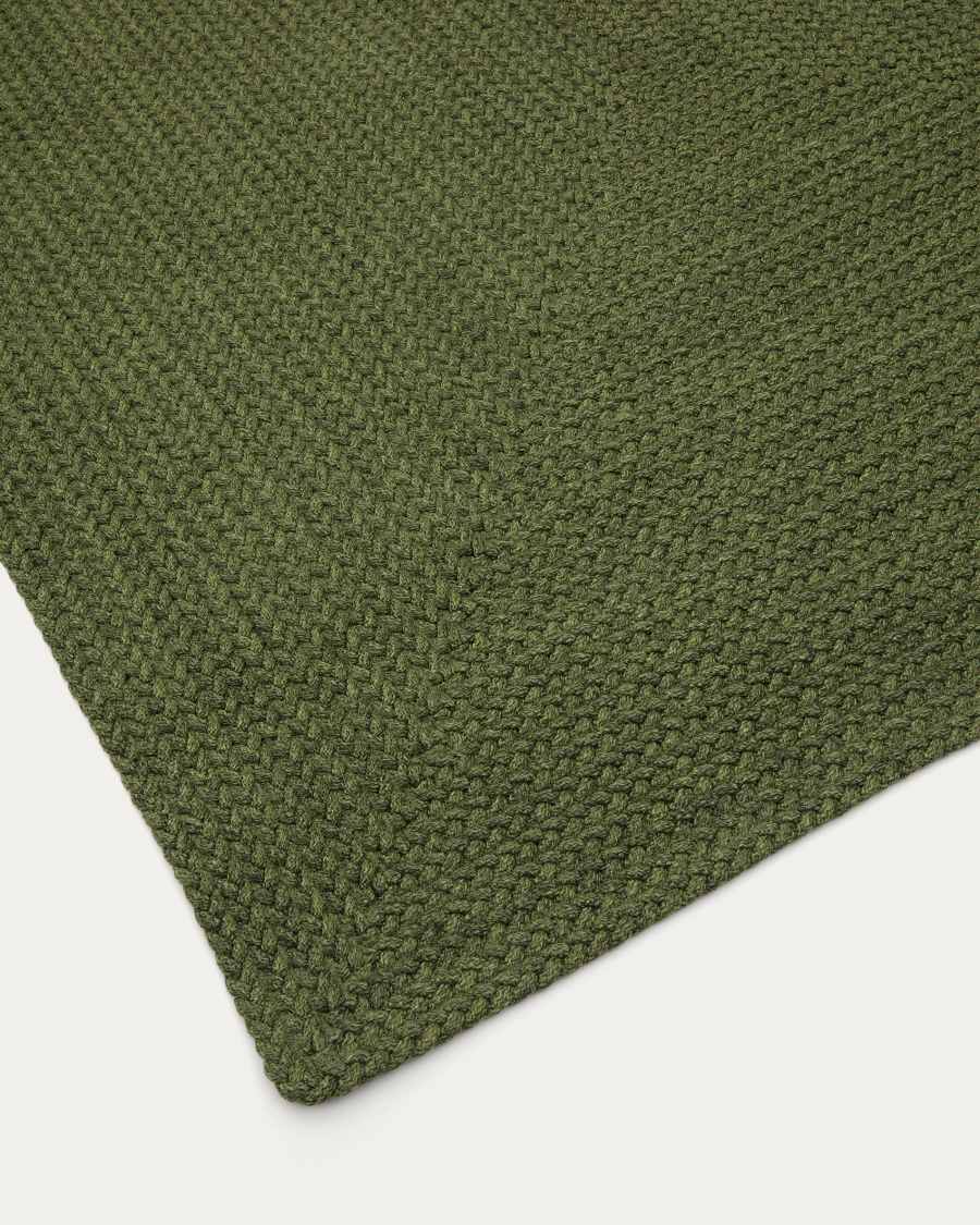 Rug Despas in synthetic fibers green 160 x 230 cm