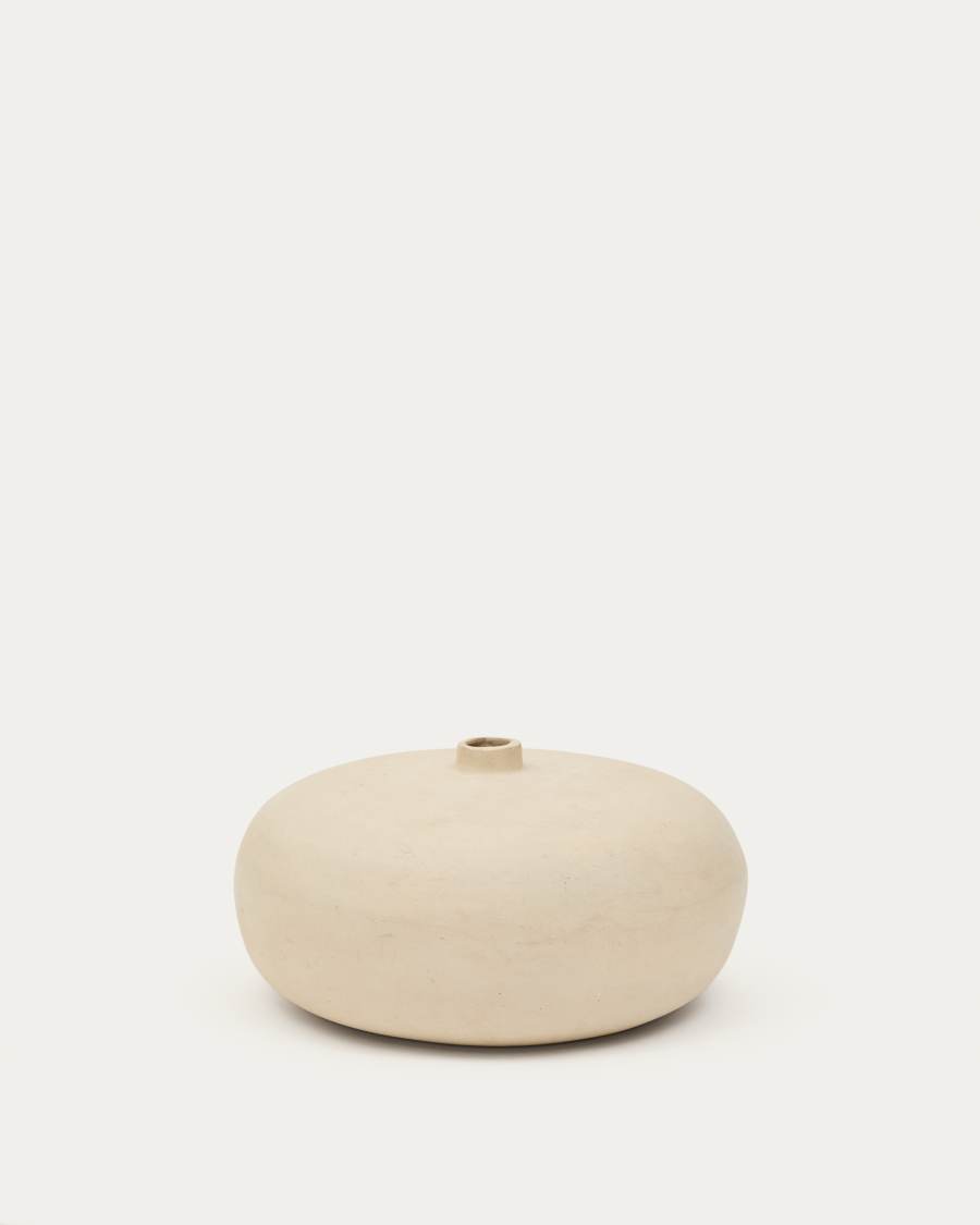 Nivala papier-mâché vase 15.5cm