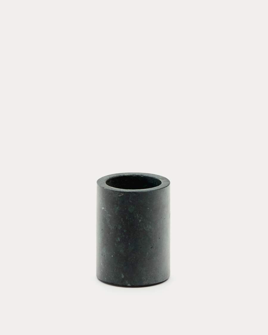 Elenei green marble toothbrush holder