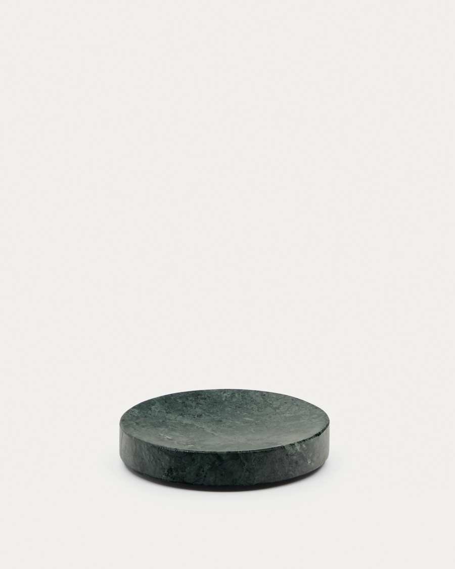 Elenei green marble soap holder
