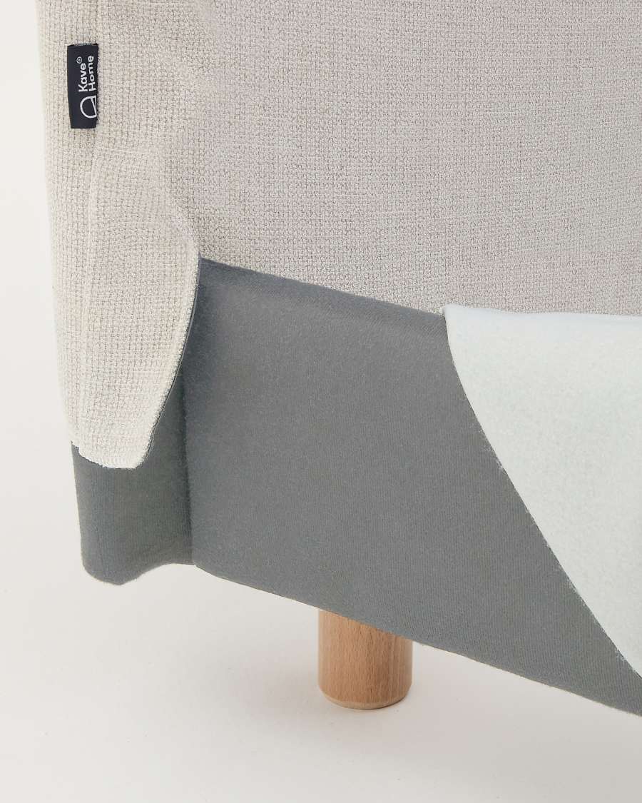 Pearl chenille cover for the Valma bed for a 90 x 200 cm mattress