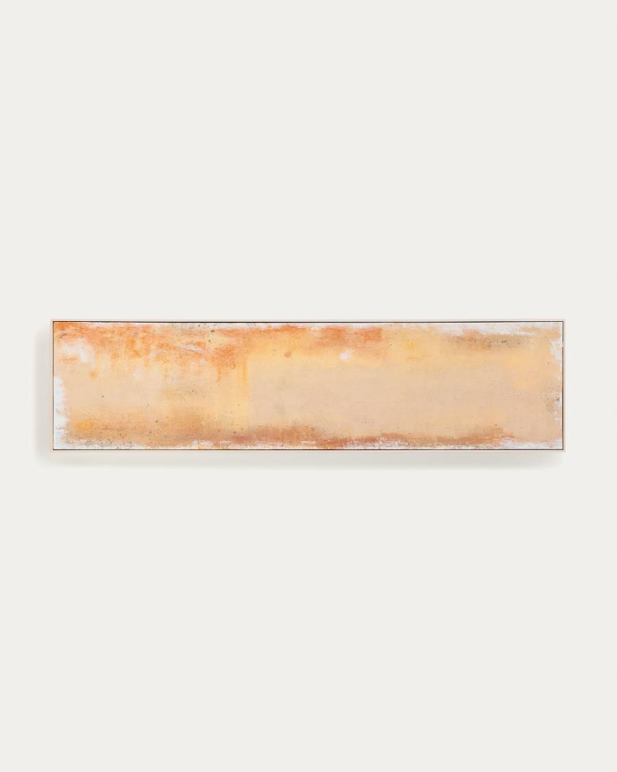 Selnar yellow abstract picture 182 x 47cm