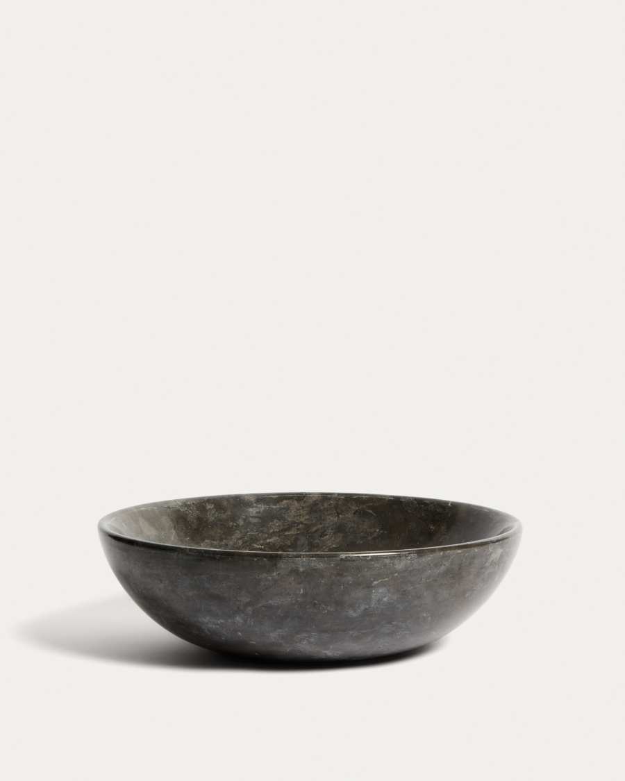 Darnen grey marble countertop washbasin Ø 35cm