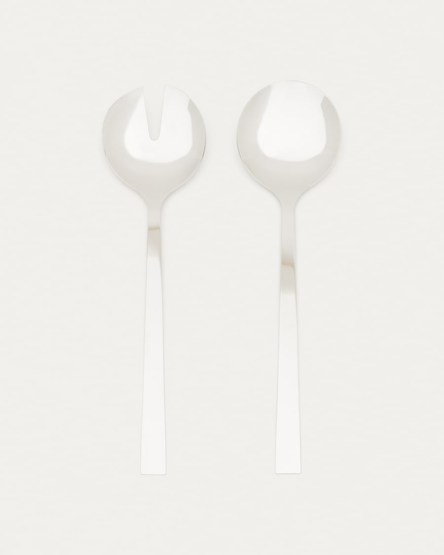 Nirela set of 2 stainless steel kitchen utensils