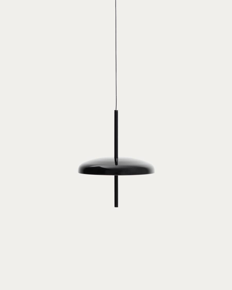 Porte black aluminium portable ceiling lamp Ø 16 cm