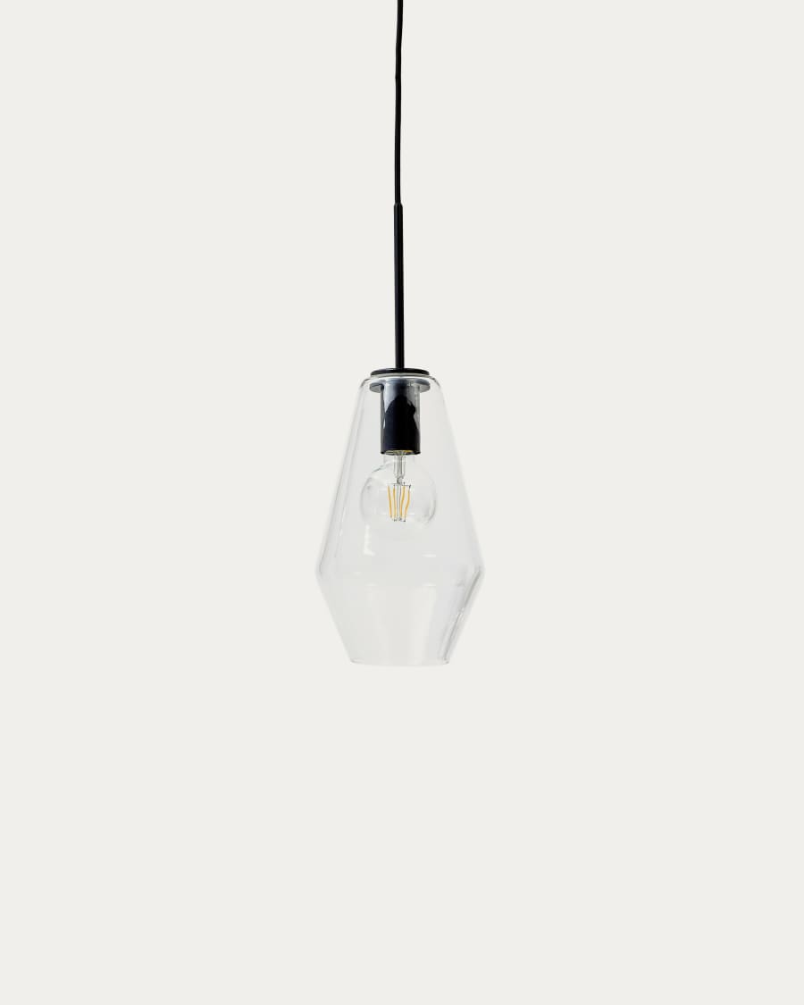 Mao glass ceiling lamp Ø 17 cm