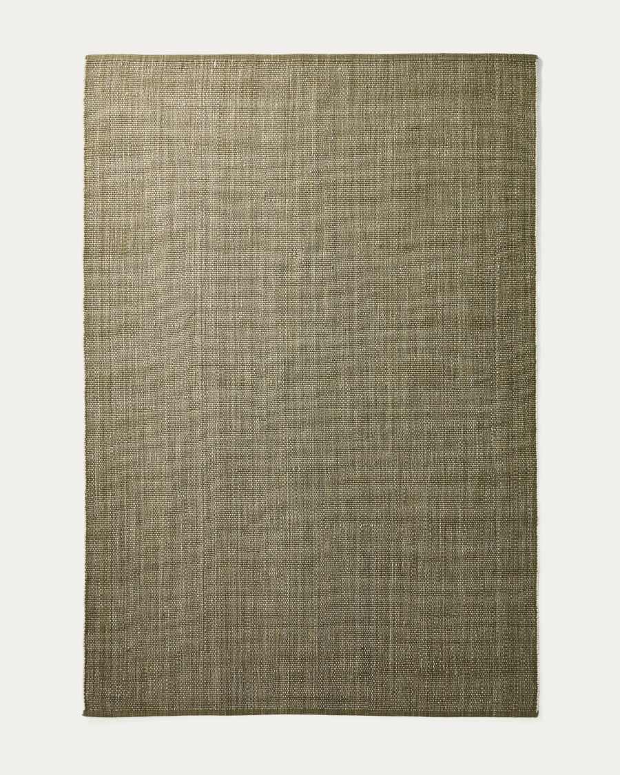 Tirla green 100% PET rug 200 x 300cm