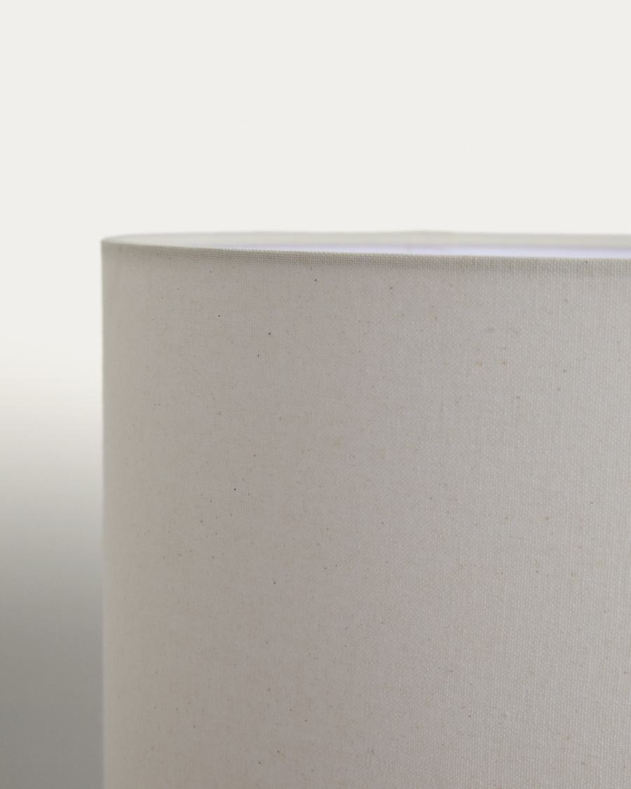 Niani ceiling lamp shade in ivory-coloured cotton Ø45cm