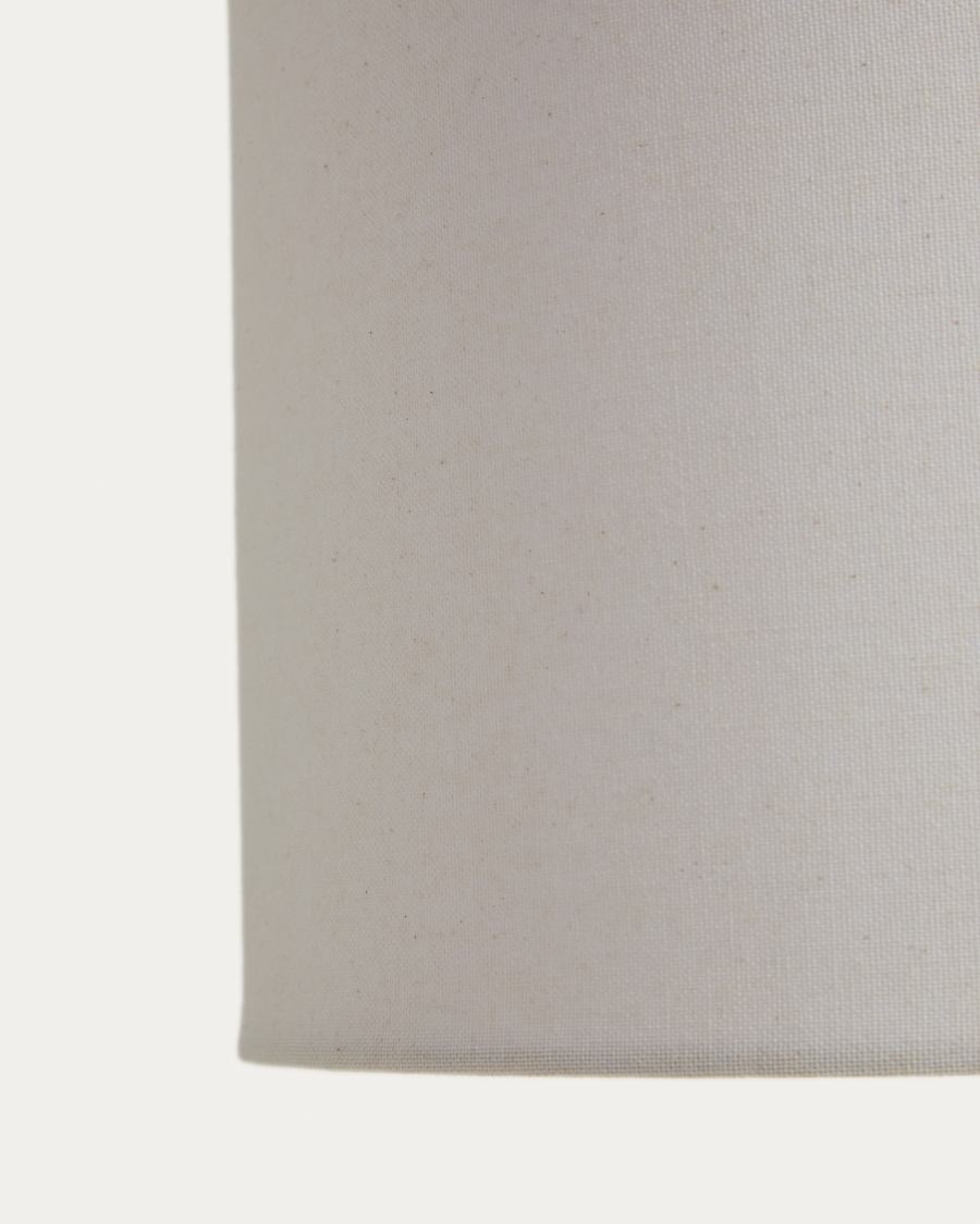 Niani ceiling lamp shade in ivory-coloured cotton Ø30cm