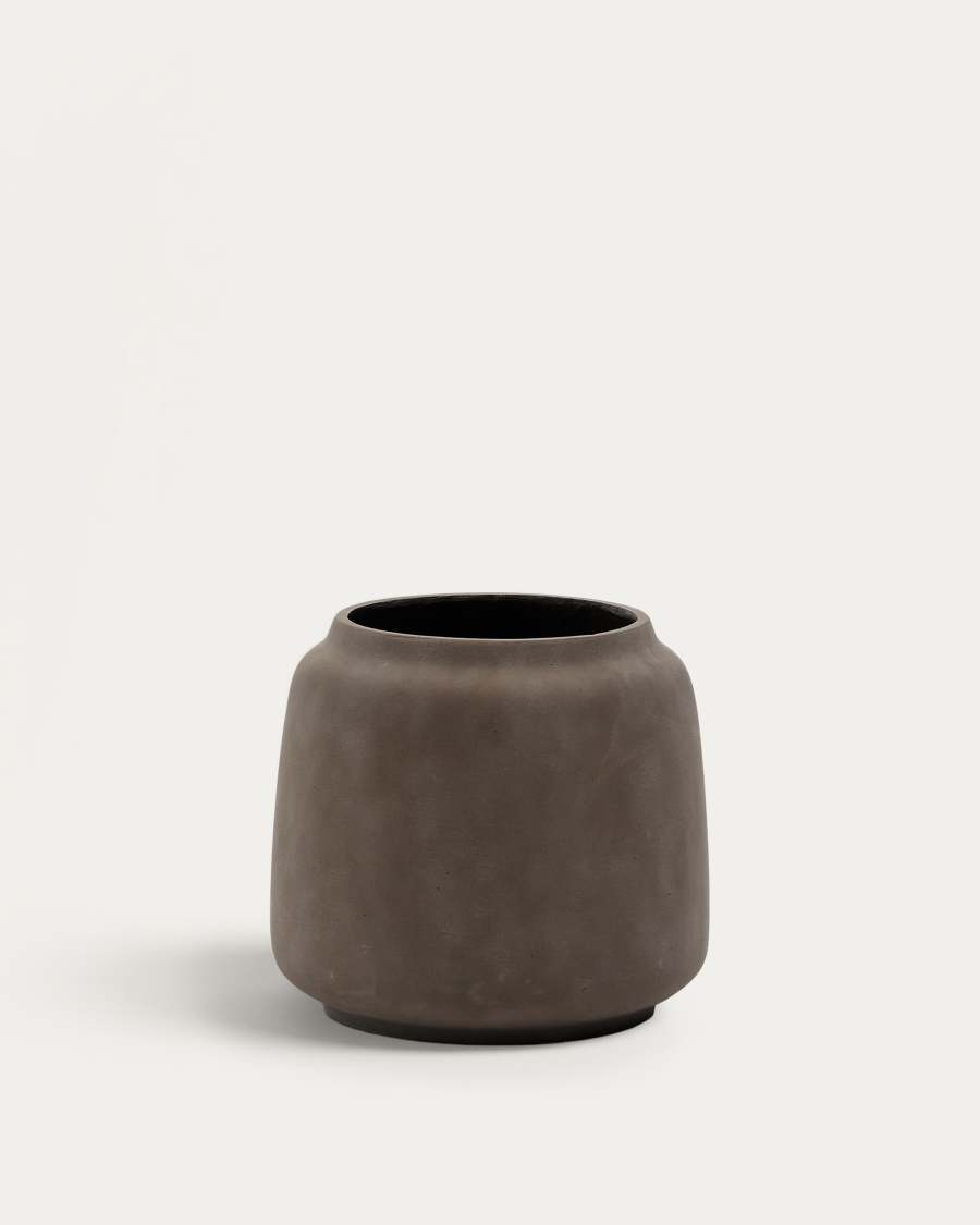 Lira terracotta-effect planter Ø53cm