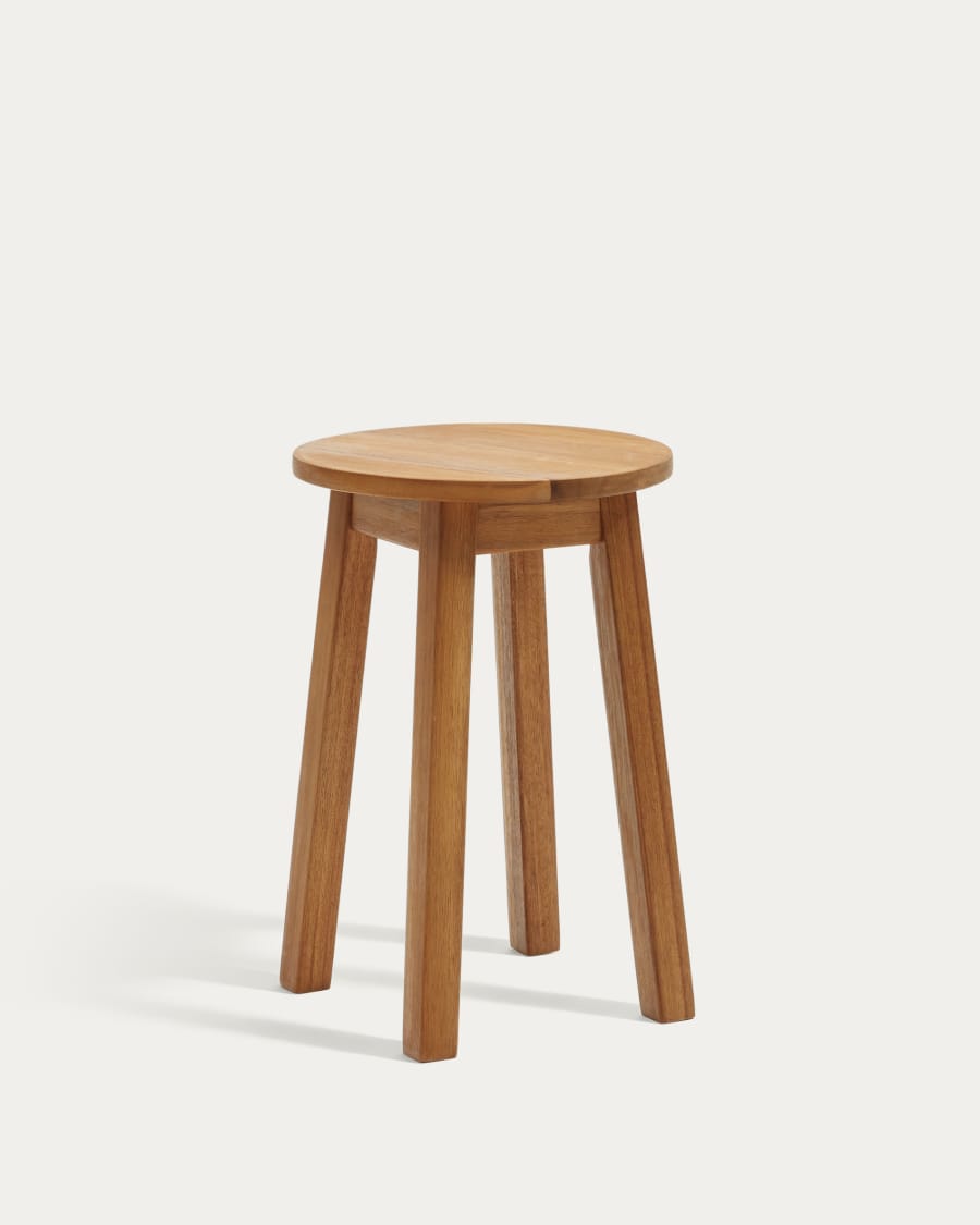 Amel outdoor footrest made from solid acacia wood FSC 100%