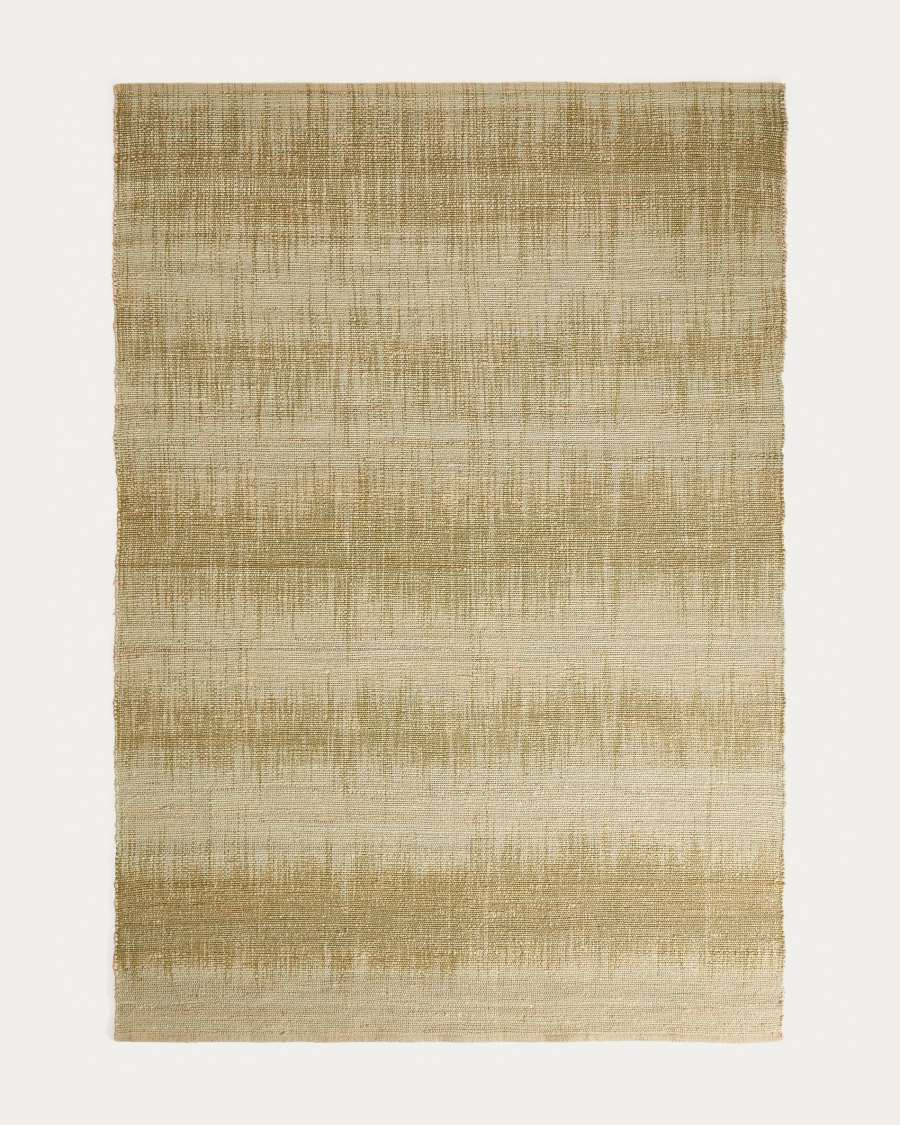 Lirmo green jute rug 200 x 300cm