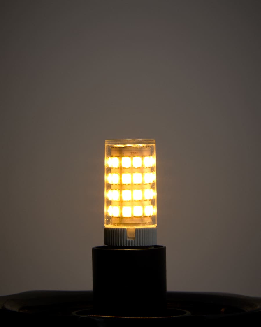 Set of 2 LED Bulb G9 bulbs 4W and 60 mm warm light