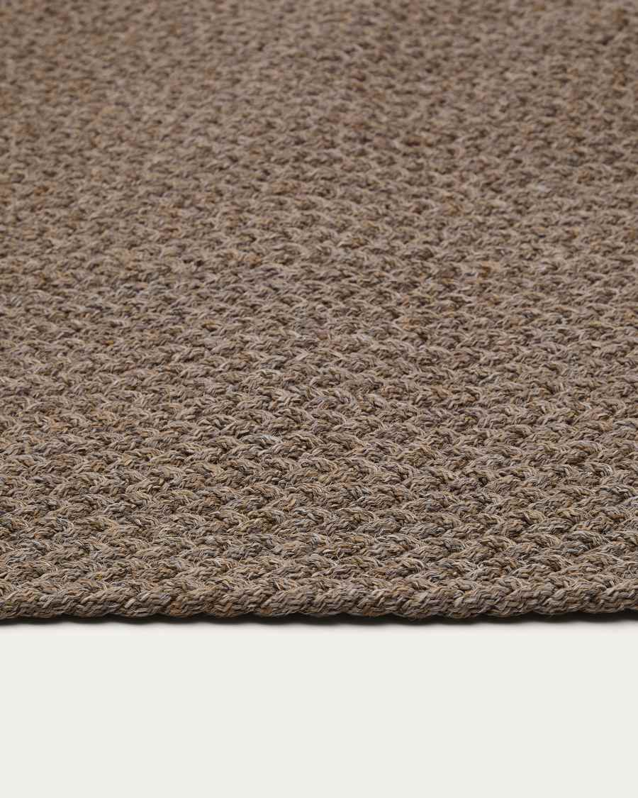 Despas beige synthetic fibre rug 200 x 300cm