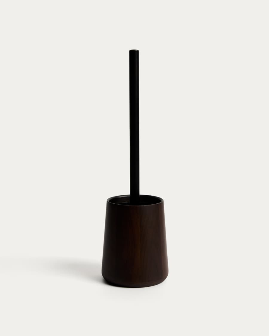Eide FSC 100% dark hevea wood toilet brush
