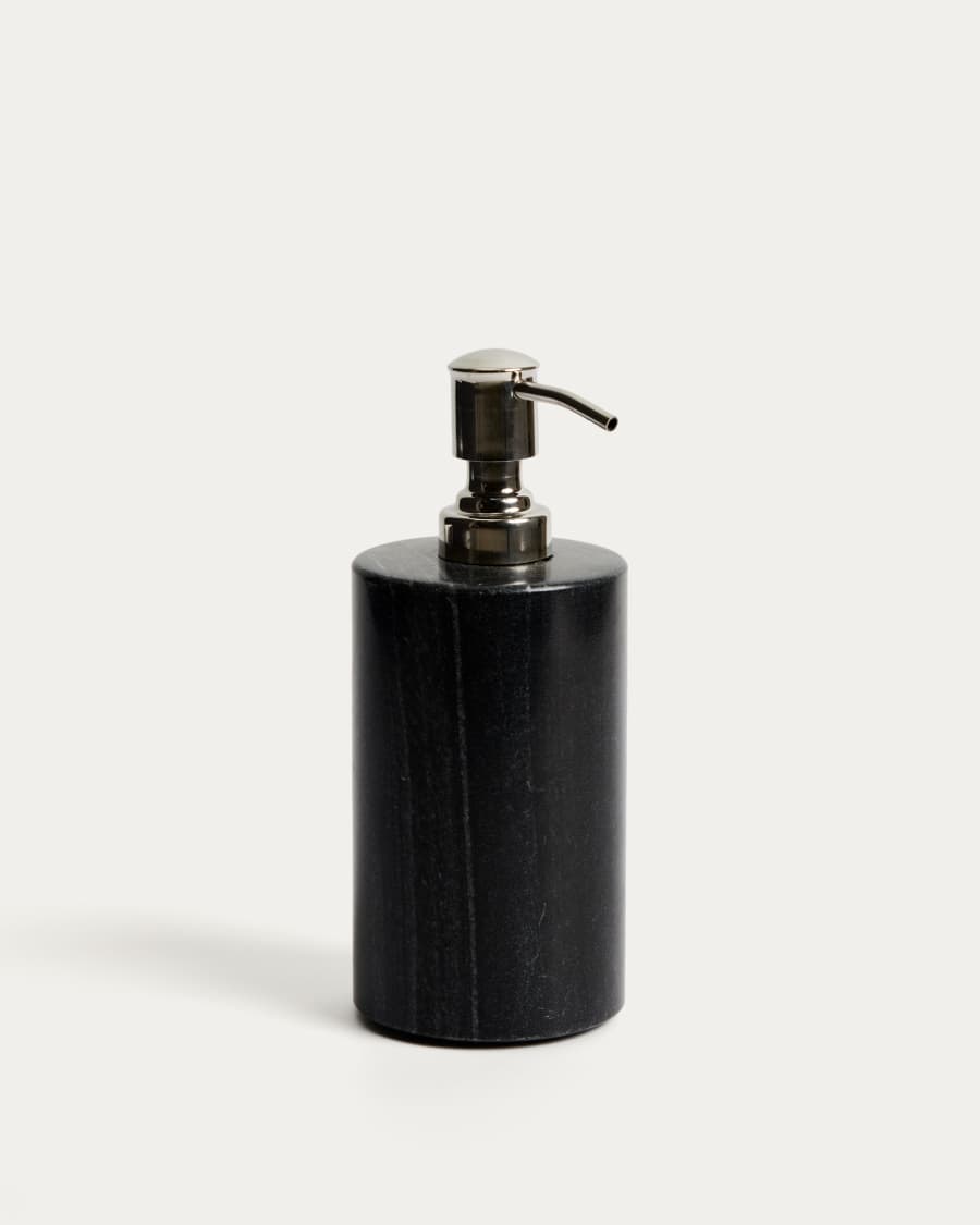 Mavon dark grey marble soap dispenser