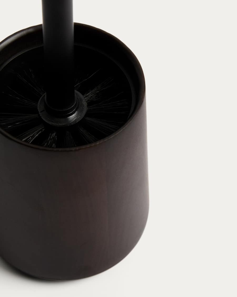 Eide FSC 100% dark hevea wood toilet brush