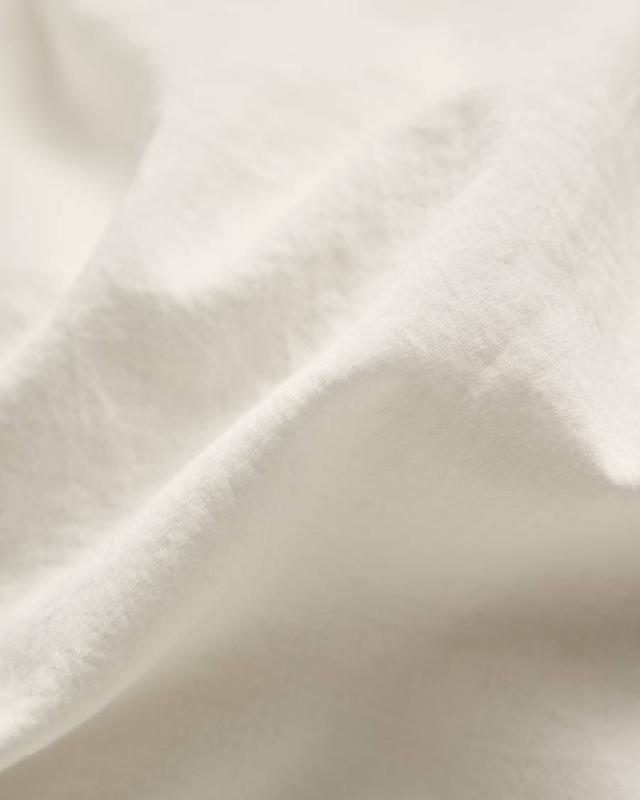 Sirale set of 2 100% cotton sateen pillowcases with washed white finish 50 x 70cm