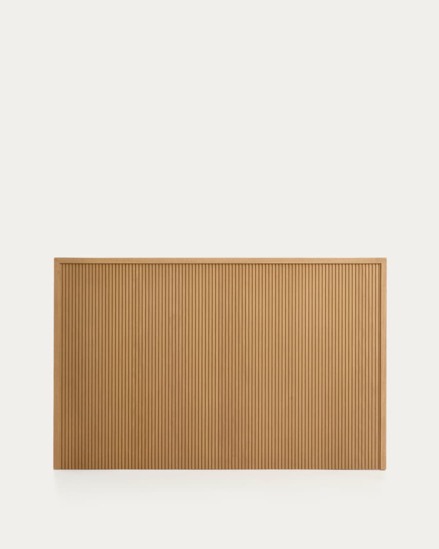 Helvine oak veneer headboard for bed up to 90cm FSC 100%